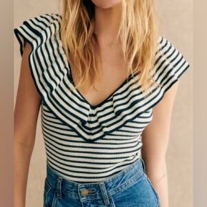 Sezane Isabella Bodysuit